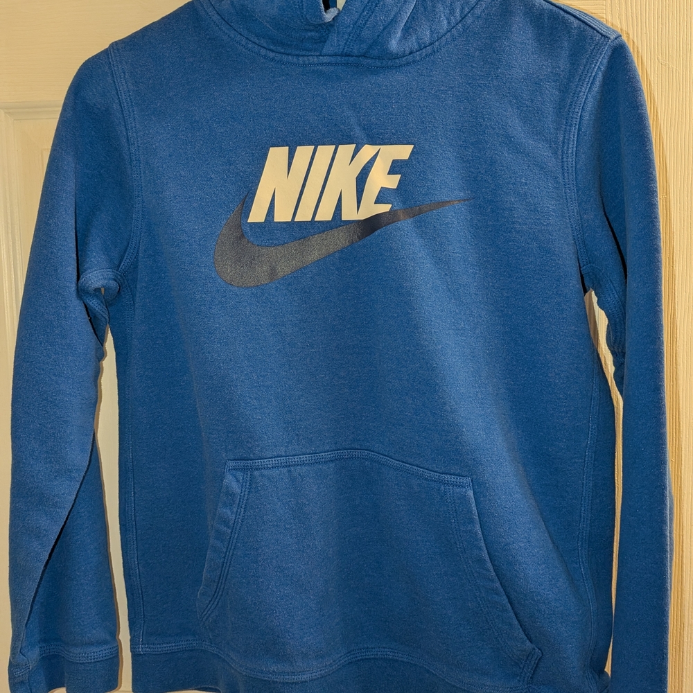 Nike Royal Blue Pullover, Youth X-Large, Hoodie, Sweatshirt